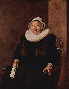 Frans Hals Portrait of an unknown woman oil